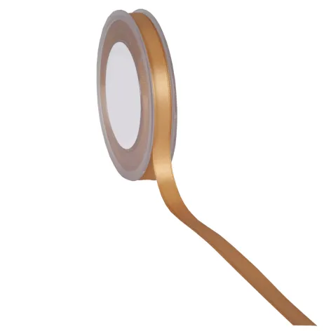 Double Faced Satin Ribbon; Gold